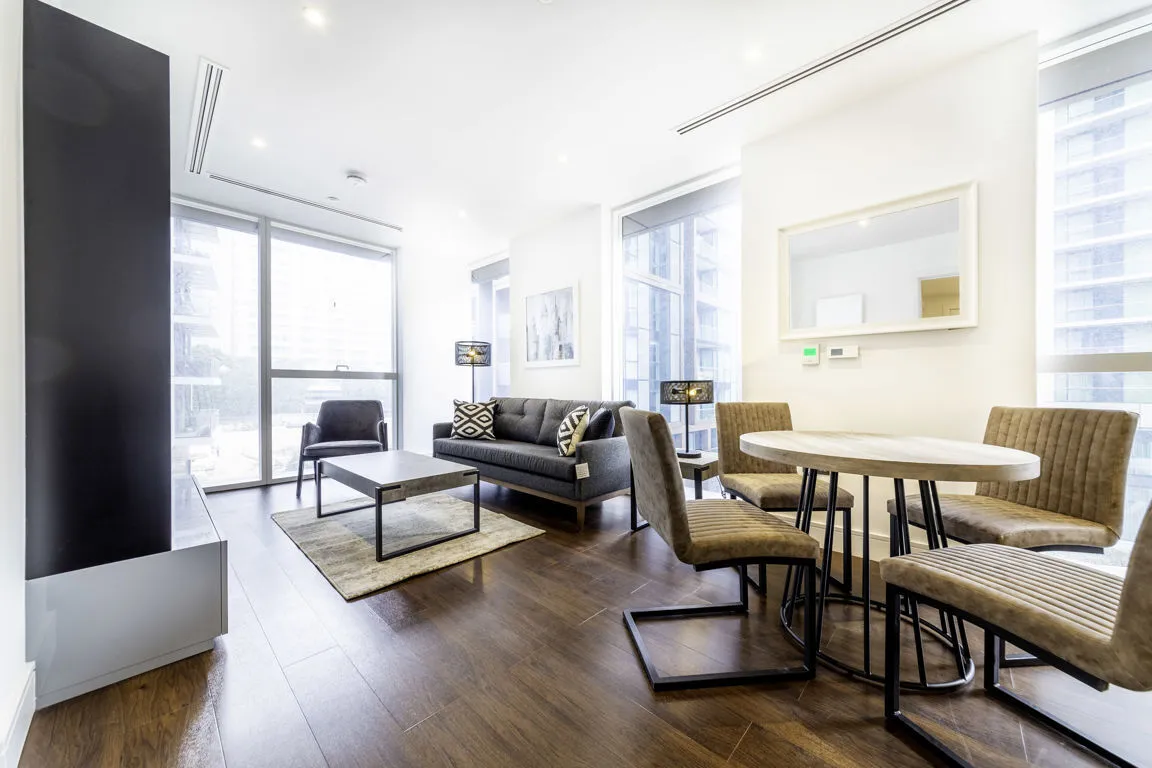 1 bed flat to rent — Maine Tower, Canary Wharf, London