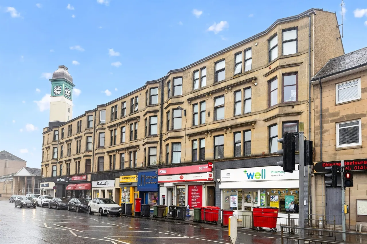 1 bed flat for sale — Neilston Road, Paisley