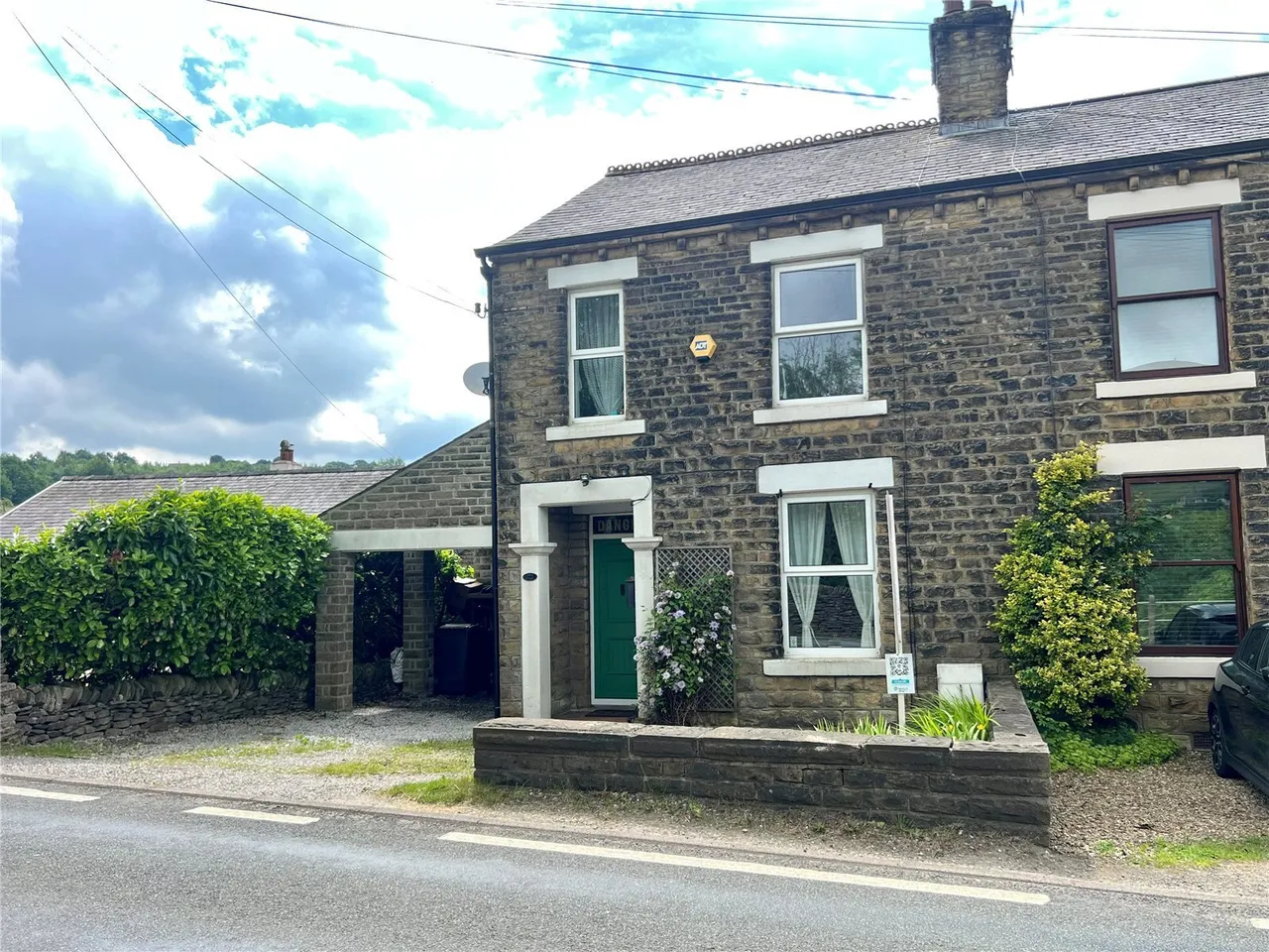 4 bed house for sale — New Mills Road, Birch Vale, High Peak, Derbyshire, SK22