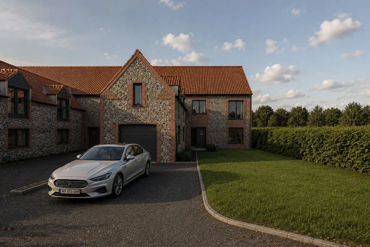 Brick and Flint New Homes with Rural, photo 5