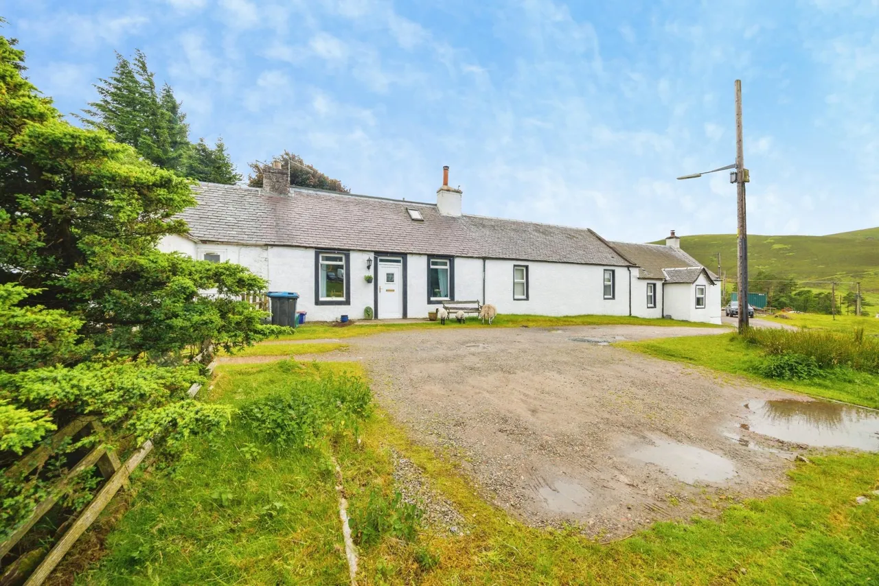 3 bed house for sale, Donald's Knowe, Wanlockhead, ML12