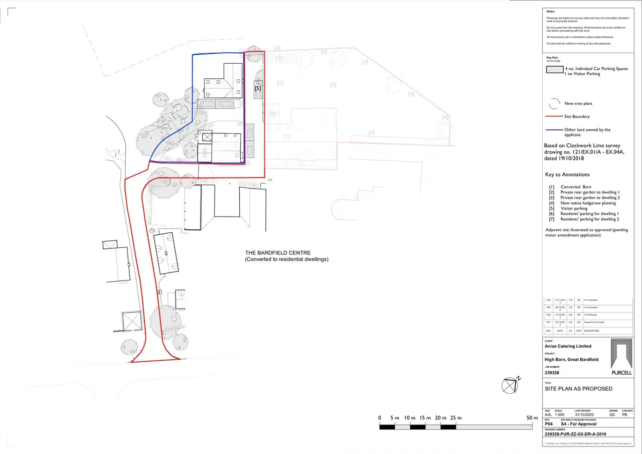 development plot for sale — Bardfield Centre, Great Bardfield, Braintree, CM7