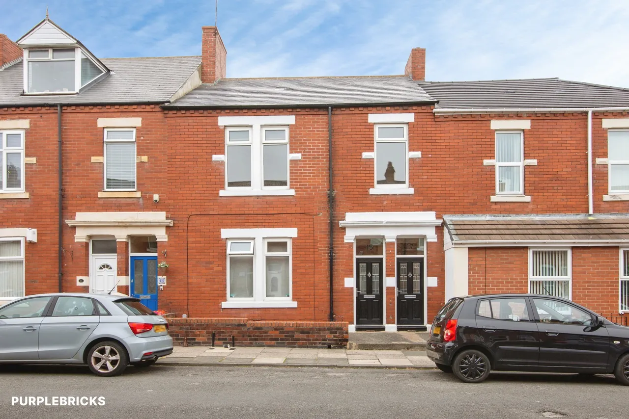3 bed flat for sale, Lansdowne Terrace, North Shields, NE29