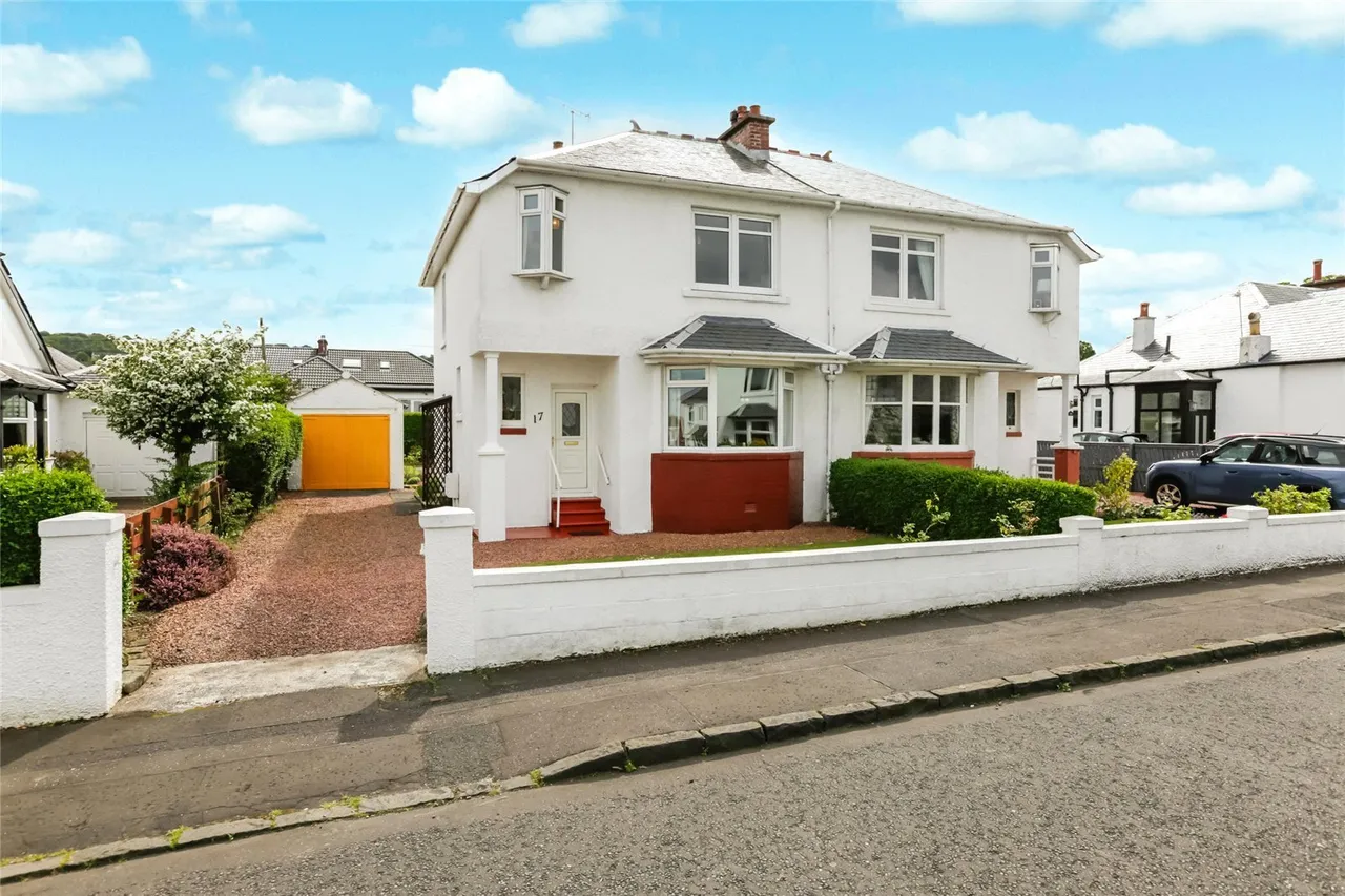 3 bed house for sale — Stuart Avenue, Rutherglen, Glasgow, South Lanarkshire, G73
