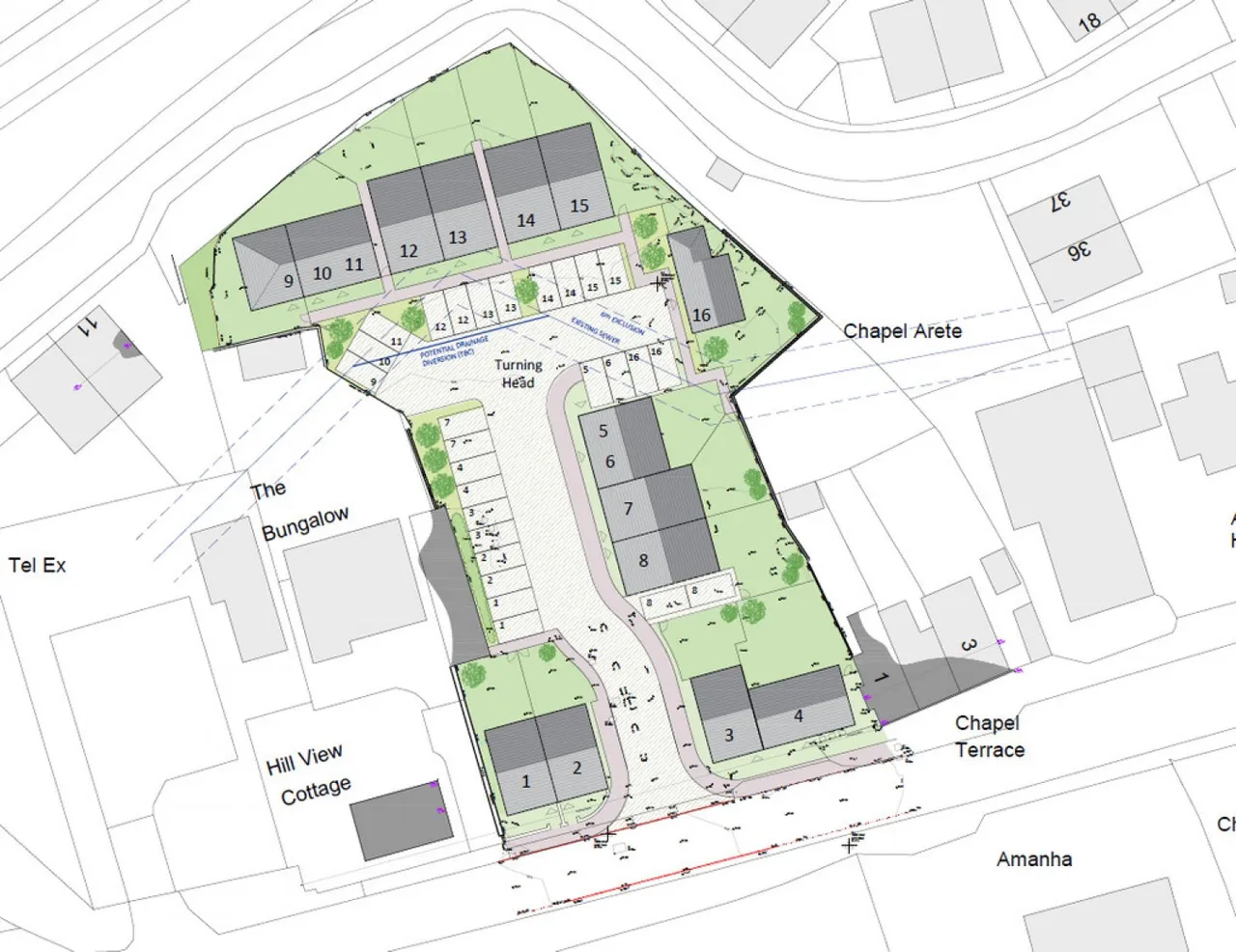 land residential for sale, Mitchell, Newquay, TR8