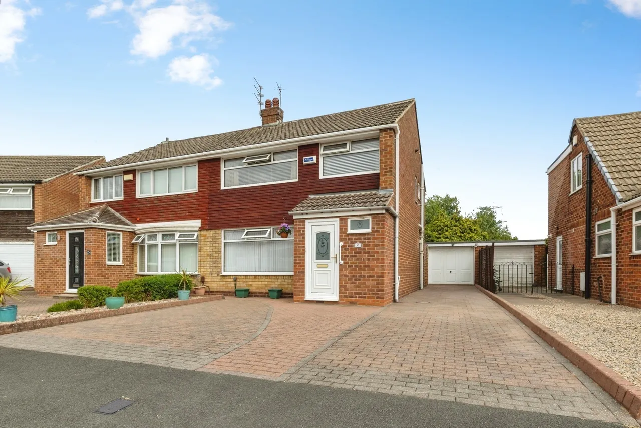 3 bed house for sale — Emsworth Drive, Eaglescliffe, Stockton-on-Tees, TS16