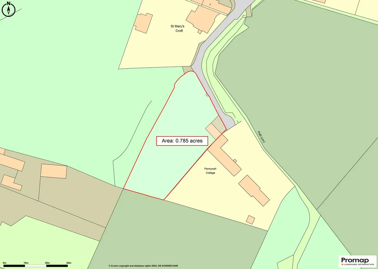 building plot for sale — Fortune Lane, Elstree, Borehamwood, Hertfordshire, WD6 3RY