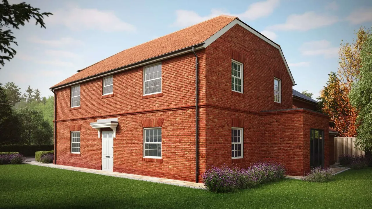 4 bed new development for sale — Charter Fields, Farnham Road, Odiham, Hook, RG29 1GL