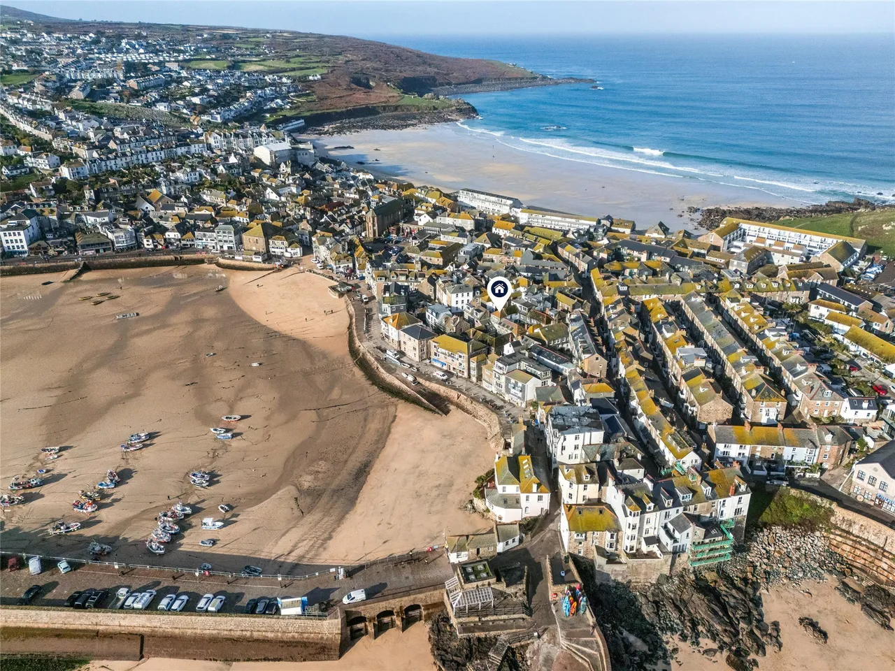 1 bed property for sale — Carnglaze Place, St. Ives, Cornwall, TR26
