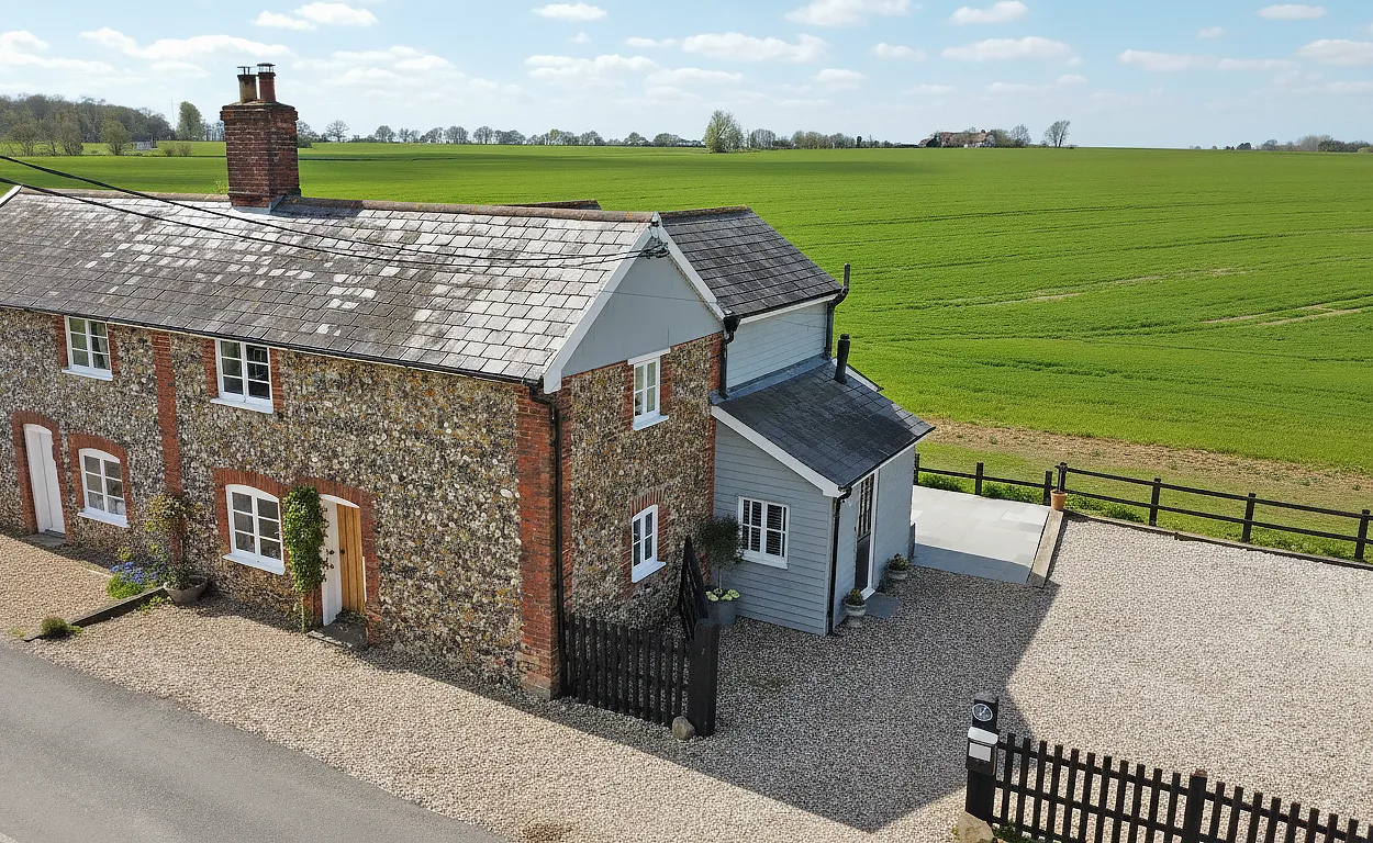 3 bed house for sale — Stone Cottages, Knowl Green, Belchamp St Paul, Suffolk CO10 7DB