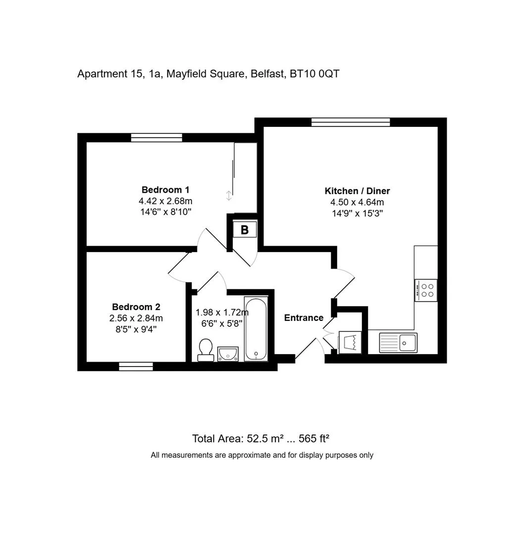 Mayfield Square, Blacks Road, BT10, photo 22