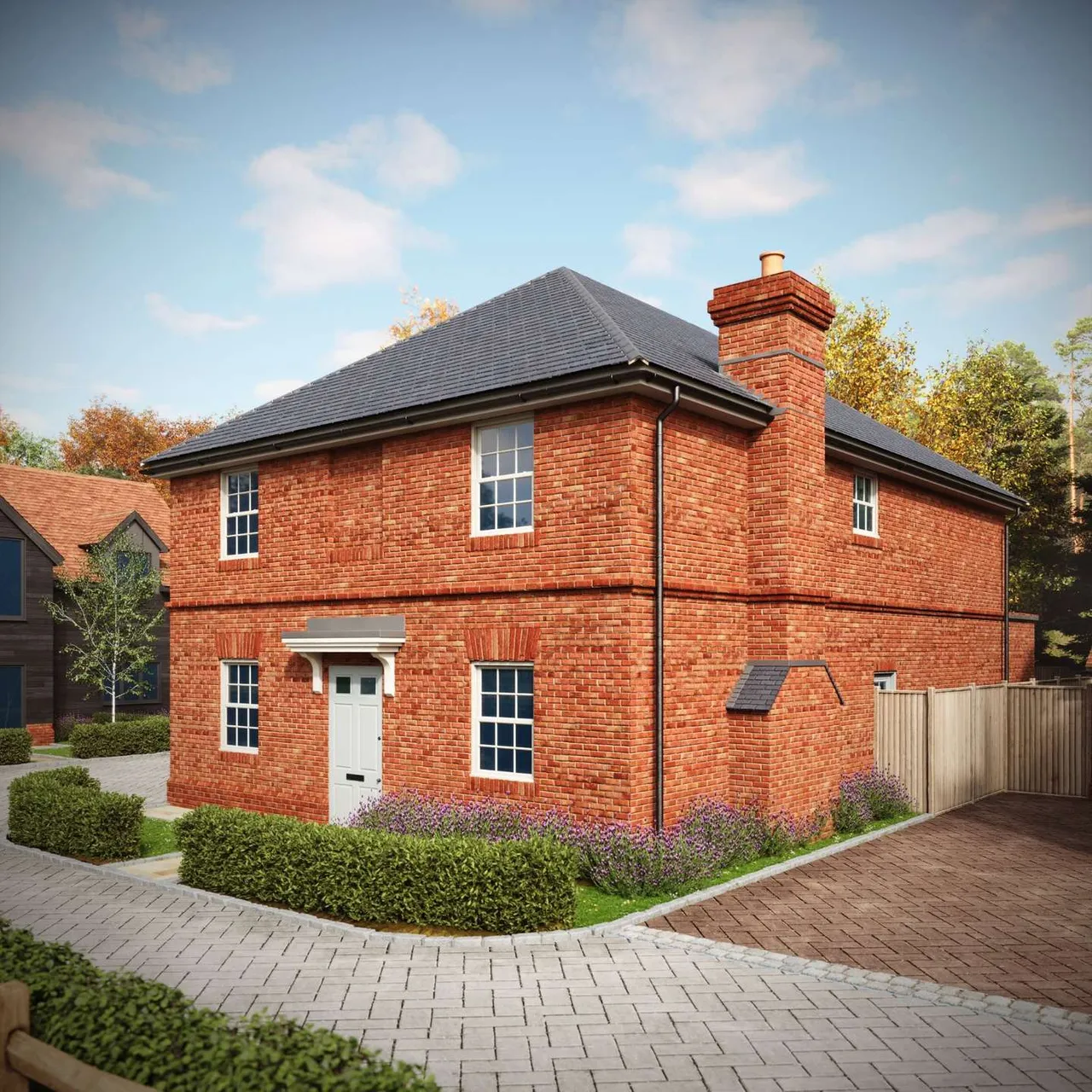 3 bed new development for sale — Charter Fields, Farnham Road, Odiham, Hook, RG29 1GL