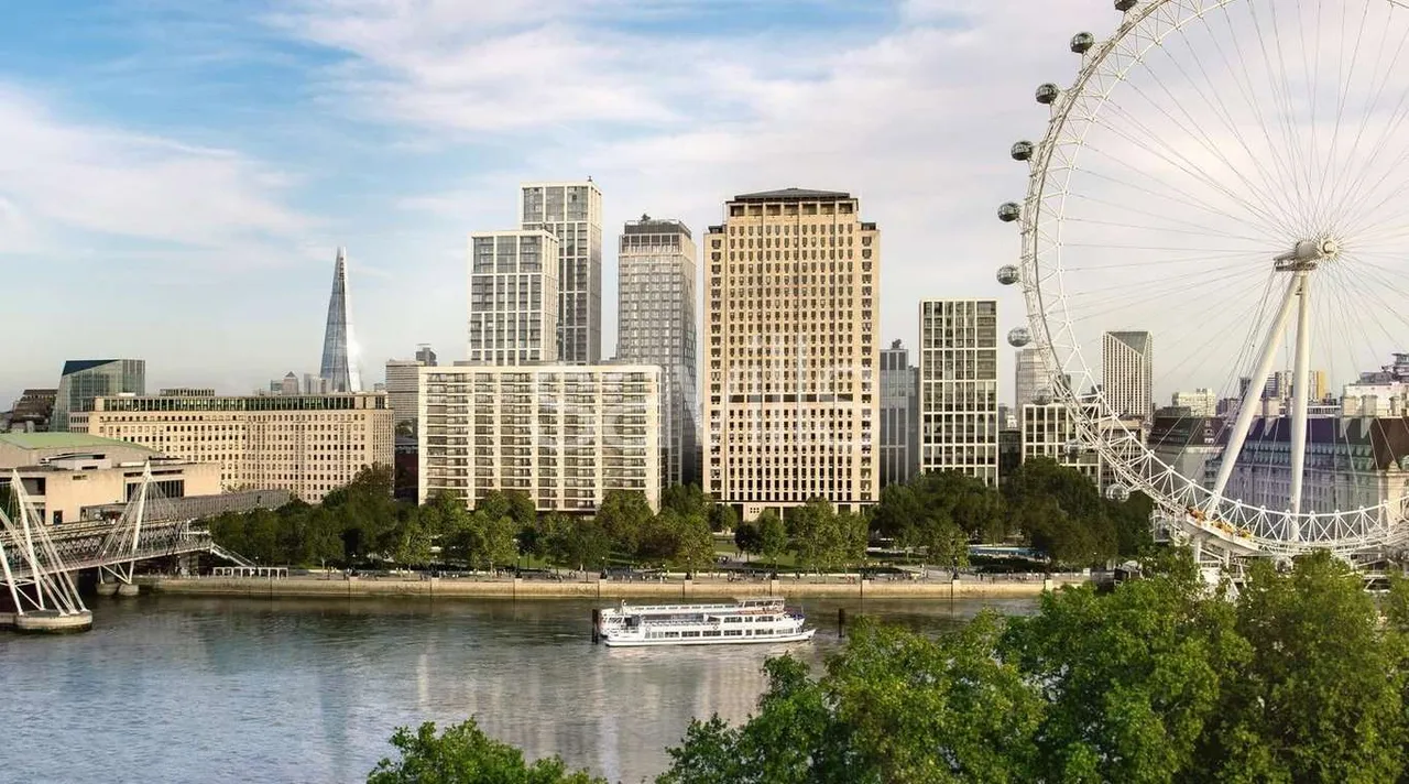 1 bed flat for sale — Southbank Place, Waterloo, Southbank Place, London SE1 7DY