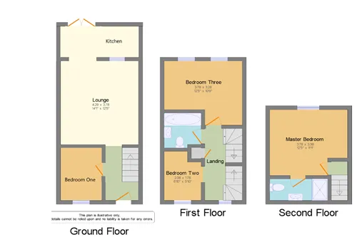 Bedroom Student Home, Henry Court, CT1, photo 20