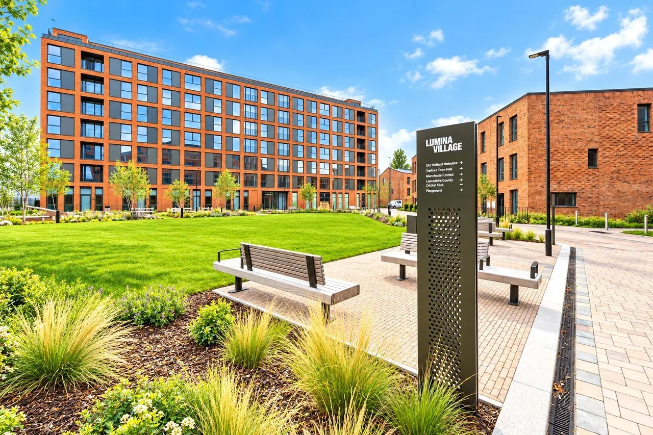 1 bed flat for sale, Lumina Village, Old Trafford, M16