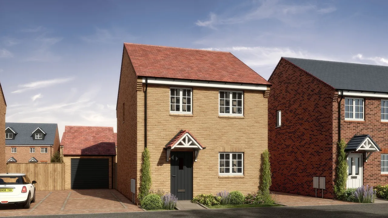 3 bed house for sale — Barrowby Place, Grantham