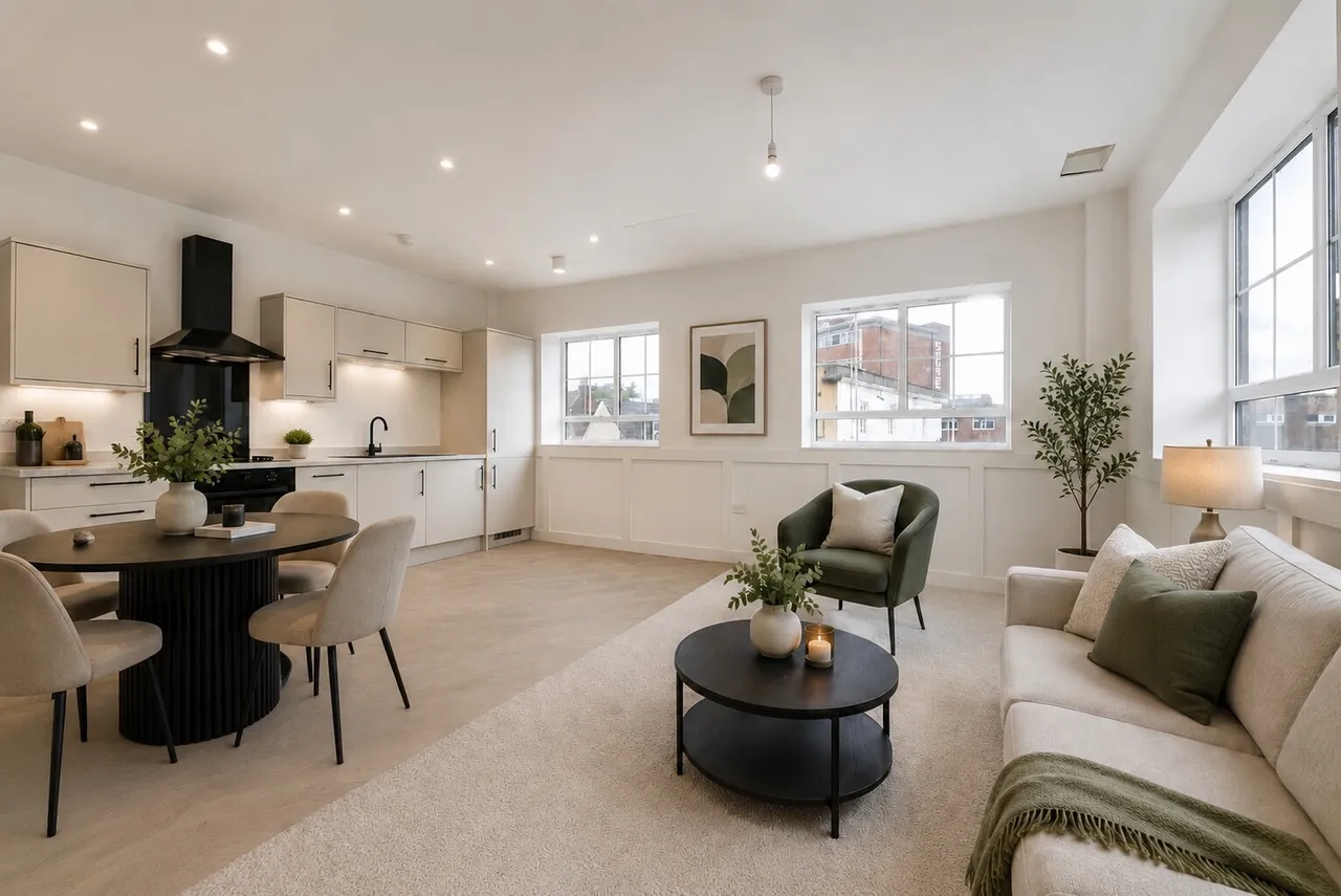 1 bed flat for sale — Castle Street, Trowbridge