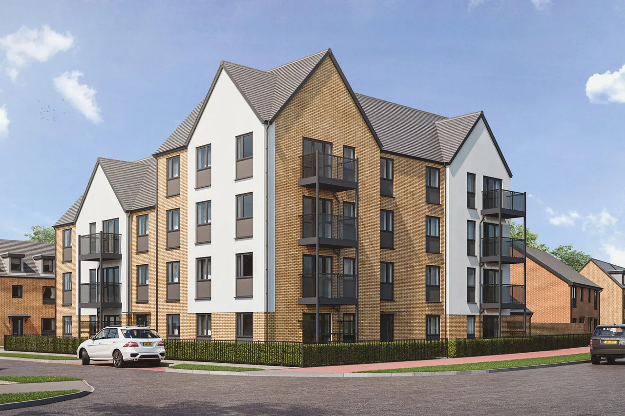 2 bed flat for sale — Plot 529, Watling Street, Milton Keynes, MK8 8AB