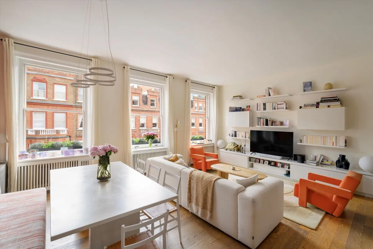 4 bed flat for sale, Rosary Gardens, London, SW7