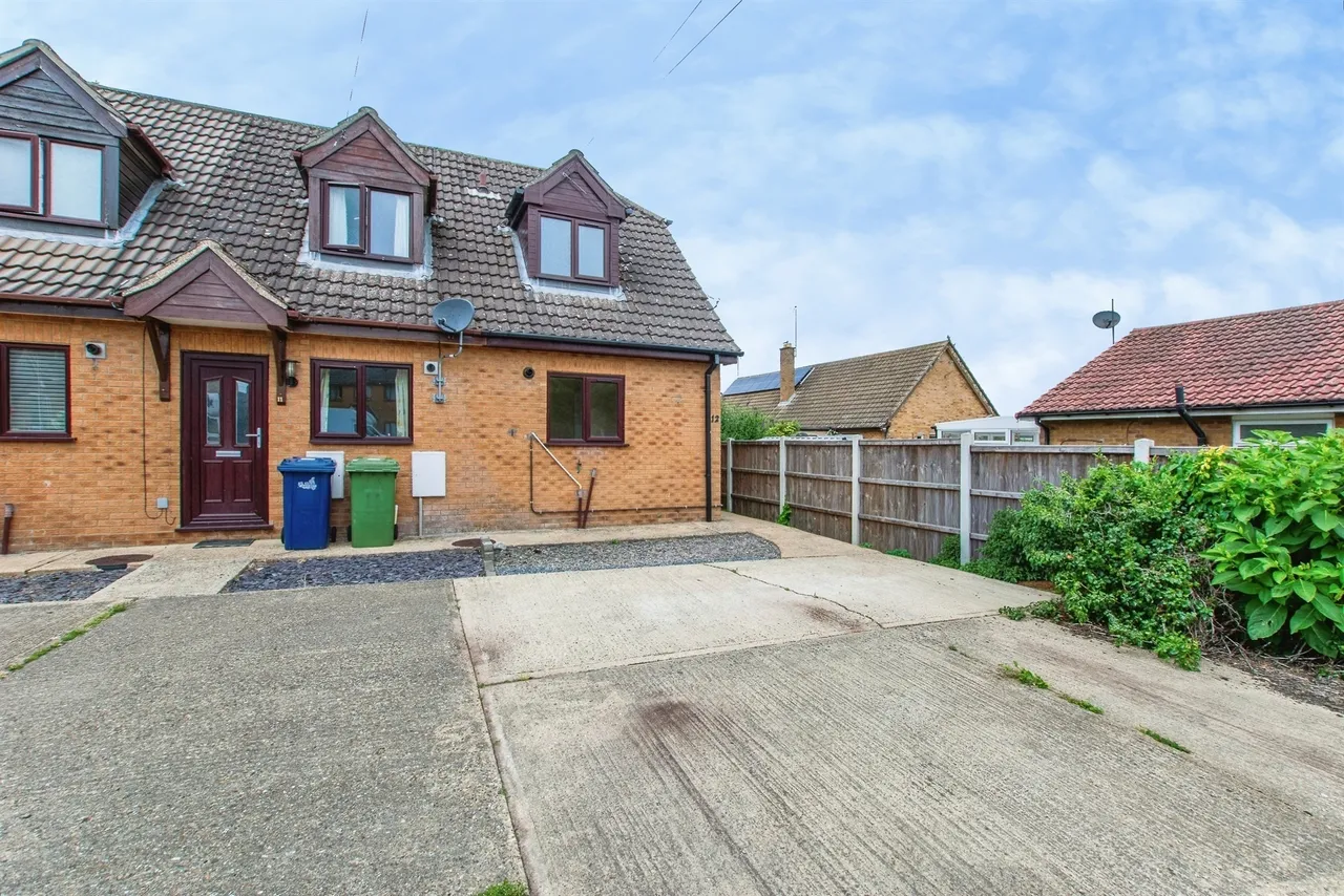 1 bed house for sale — Keillers Close, WISBECH