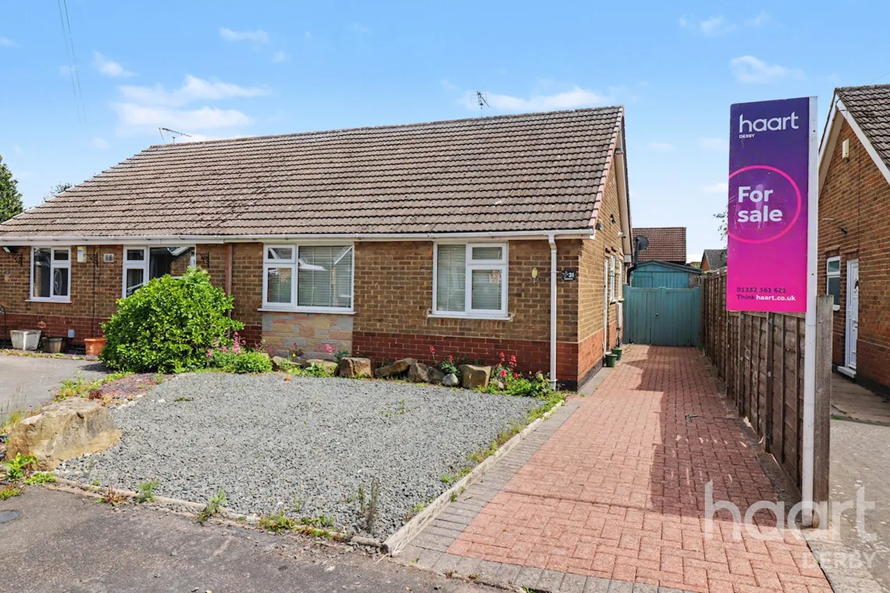 2 bed house for sale, Ashmeadow, Borrowash, DE72