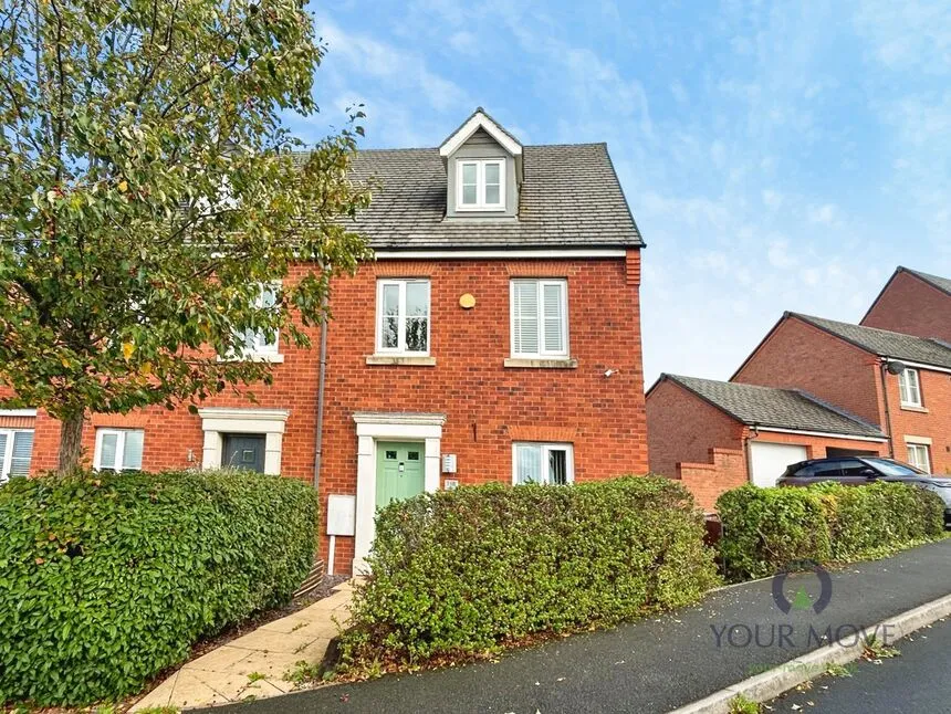 3 bed house for sale, Salford Way, Church Gresley, DE11