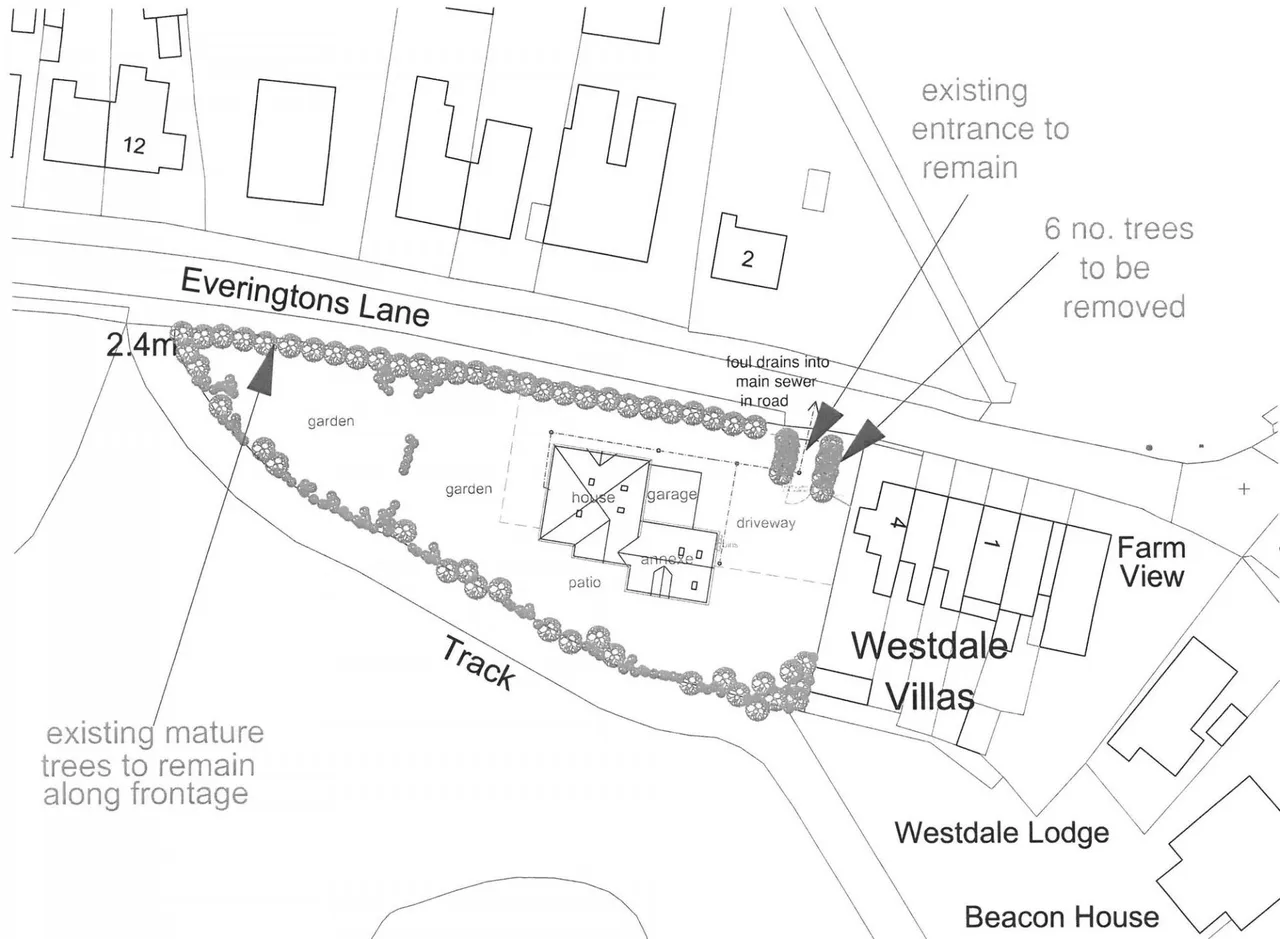 plot for sale, Everingtons Lane, Skegness, PE25