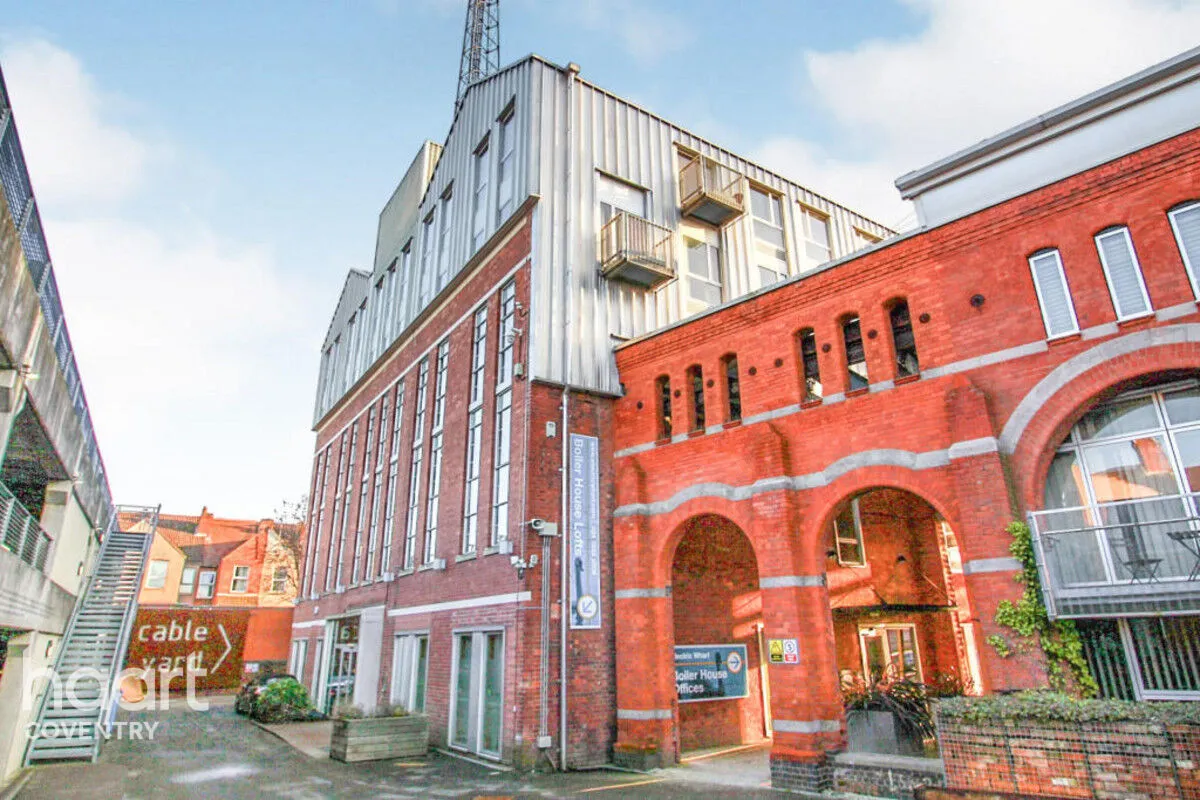 2 bed flat for sale, Electric Wharf, Coventry, CV1