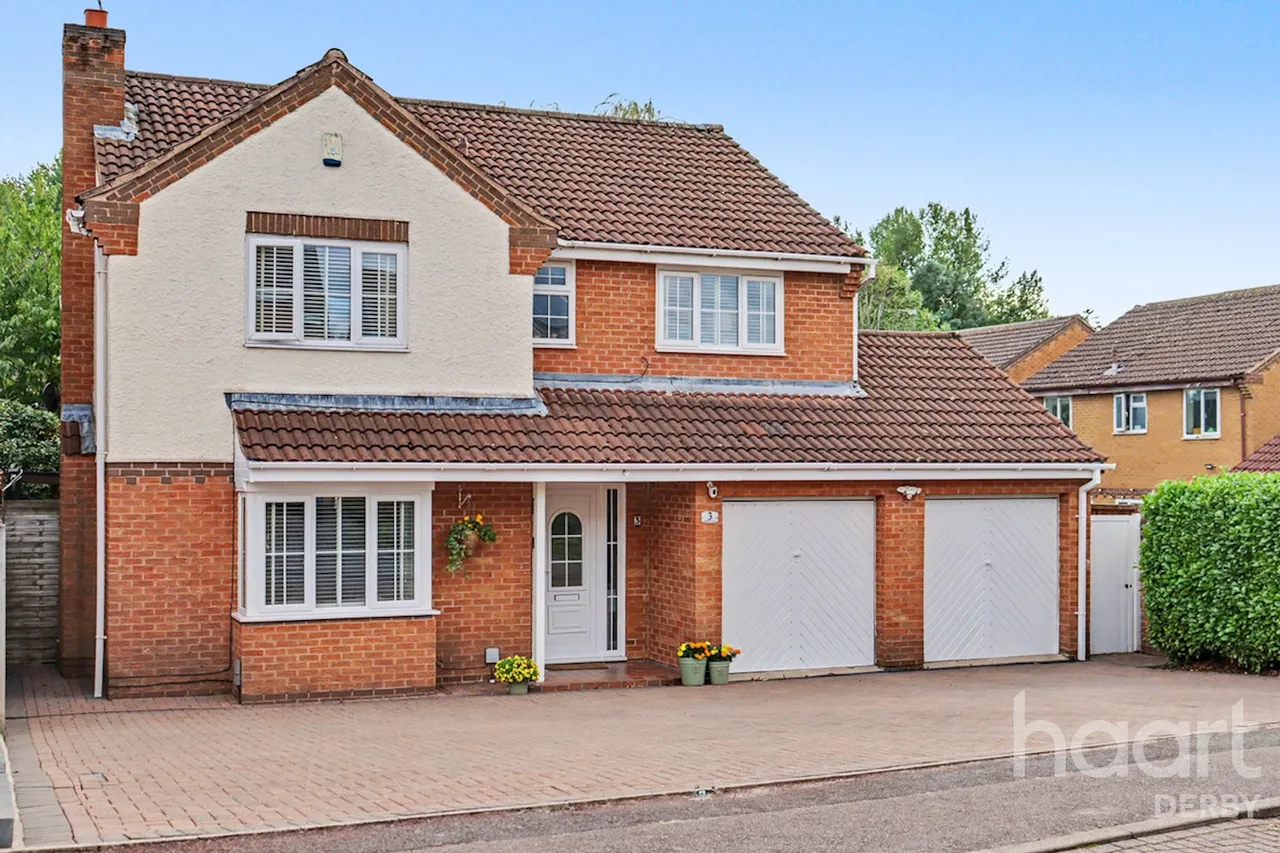 4 bed house for sale, Glenmoy Close, Sunnyhill, DE23
