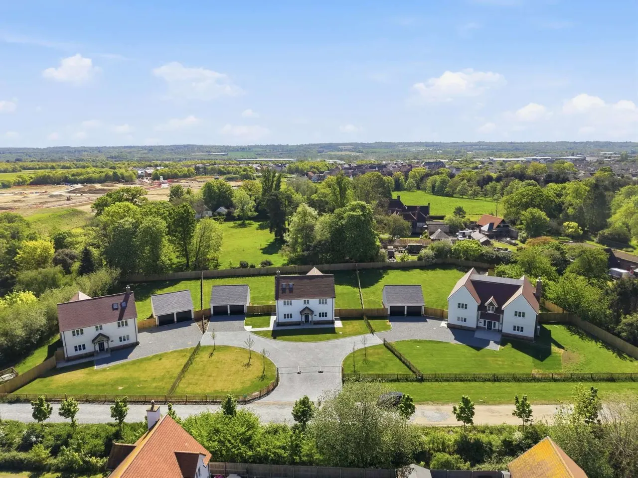 5 bed new development for sale — Oak Grove, Rectory Lane, Rivenhall, Witham, CM8 3HJ