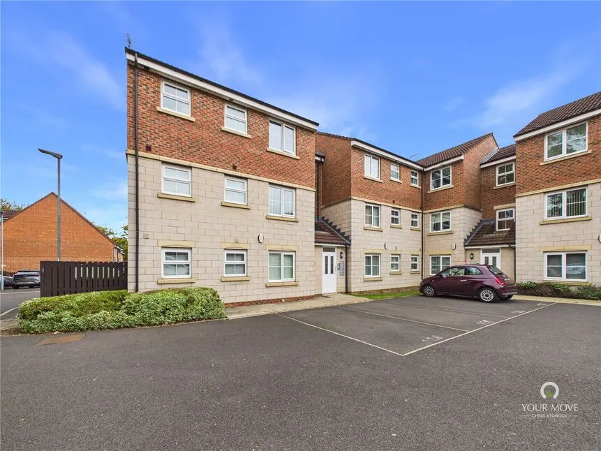 2 bed flat to rent, Highfield Rise, Chester Le Street, DH3