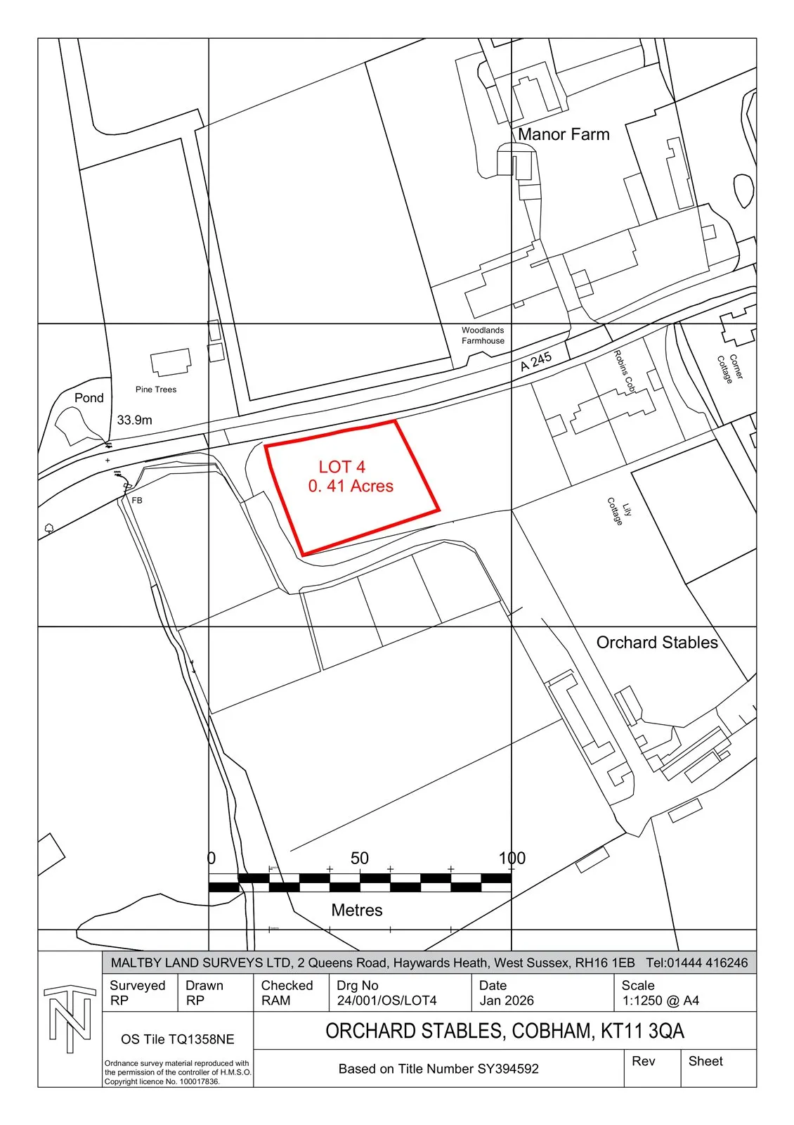 property for sale, Woodlands Lane, Cobham, KT11