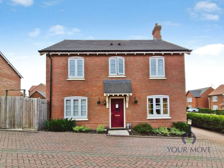 3 bed house for sale — Usherwood Way, Hugglescote, Leicestershire, LE67