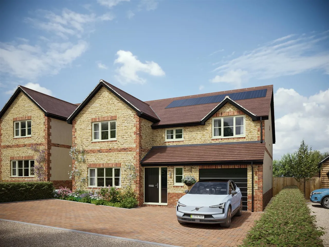 5 bed house for sale, Church Road, Derry Hill, SN11