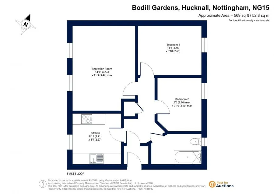 Bodill Gardens, Hucknall, NG15, photo 10