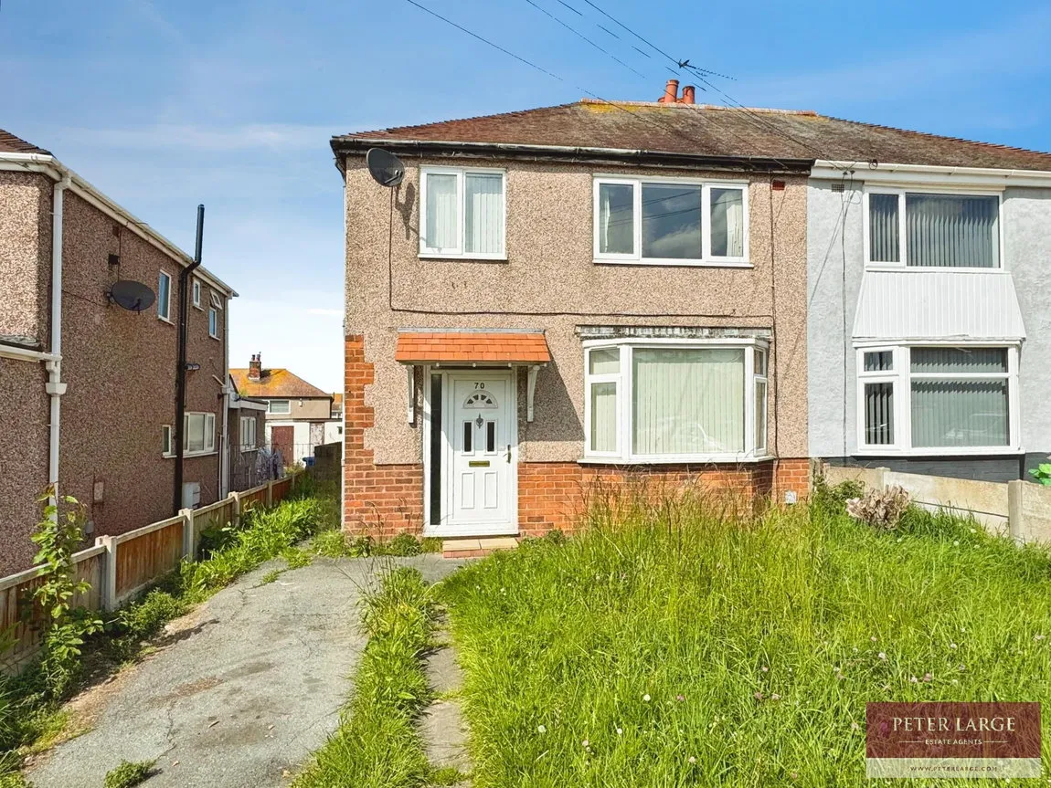 3 bed house for sale — Trellewelyn Road, Rhyl, Denbighshire, LL18 4NB