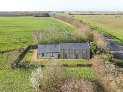Exceptional Five-Bedroom Period Home with Countryside Views, Peaceful Rural Location Near Cambridge