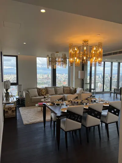 43rd Floor 3 Bedroom Flat Damac Tower Nine Elms, SW8